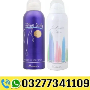 Pack of 2 Bluelady+Feelings Body spray