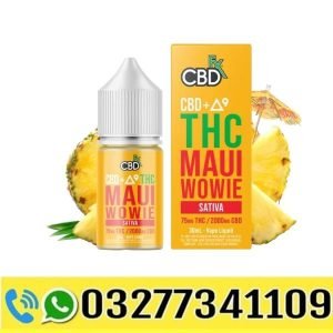 CBD + Delta-9 THC Vape Juice Sativa in Price Pakistan