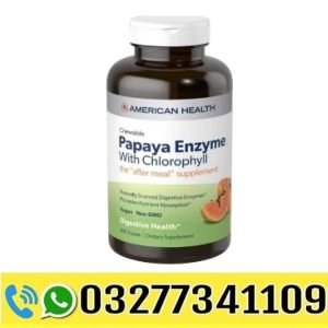 American Health Chewable Papaya Enzyme With Chlorophyll