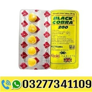 Black Cobra 200mg Tablets Price In Lahore