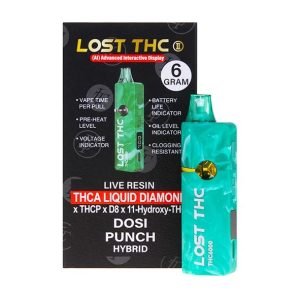 NEW Lost THC THCA Liquid Diamond Disposable | 6g