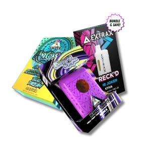 Shop Extrax Disposable Vapes XL Gas Pack Bundle Delta-8 THC, Delta-8 THC Live Resin