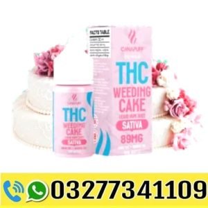 THC Liquid 89mg THC/1000mg CBD Cake 30ml Price in Pakistan