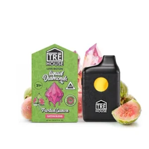 Liquid Diamonds THC Vape – Frosted Guava | Sativa – 3.5g Live Rosin