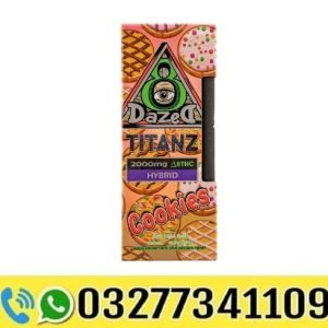 Dazed8 Sour Diesel Titanz Disposable 2g In Pakistan