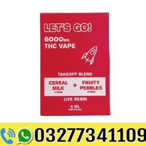 NYB Lets Go Takeoff THC Disposable 6g In Pakistan