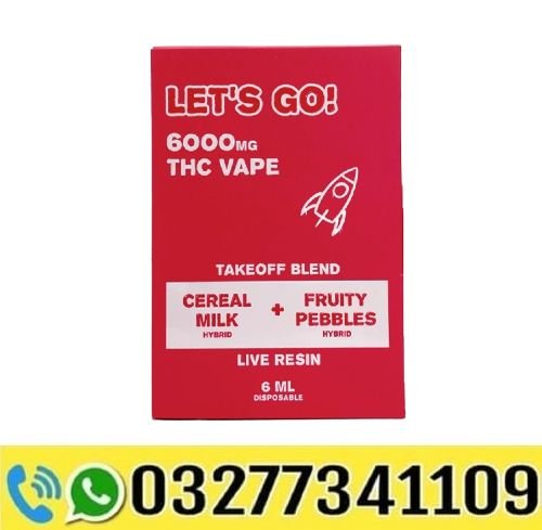 NYB Lets Go Takeoff THC Disposable 6g In Pakistan