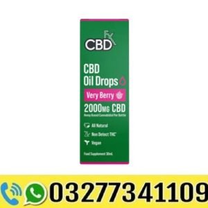 CBDfx CBD Oil 2000mg Very Berry In Pakistan