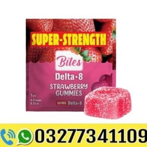 Premium Delta 8 Gummies Strawberry Flavor In Pakistan